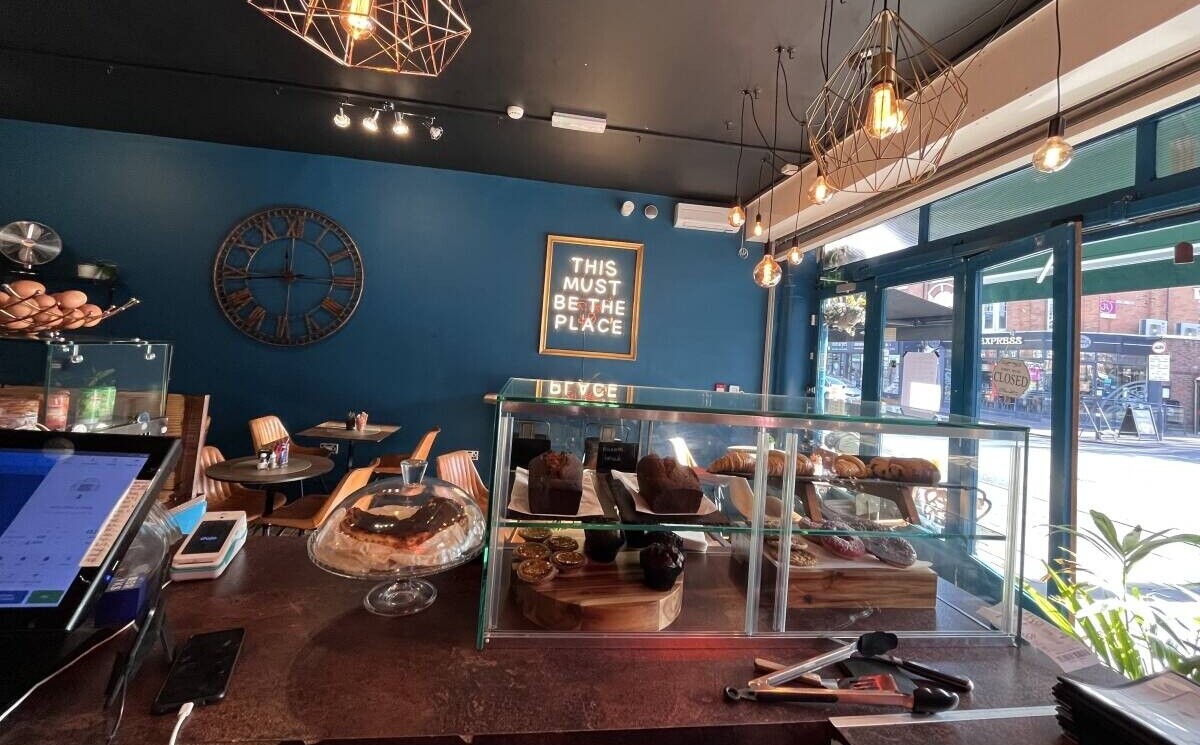 Super Fashionable Cafe on the high street with 15 years lease, 13 years remaining in East Sheen