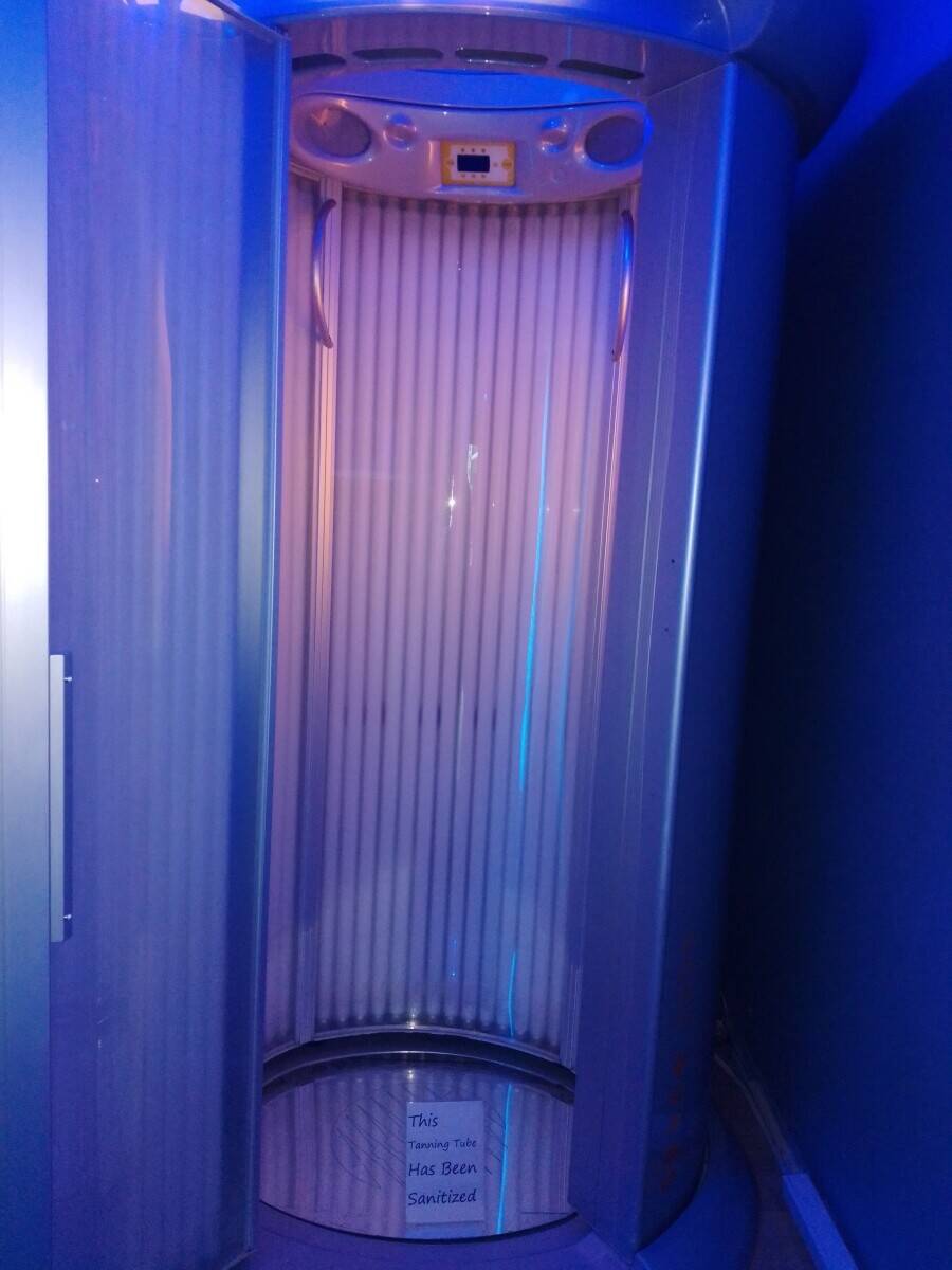 Newly refurbished Tanning Salon and Supplement.
