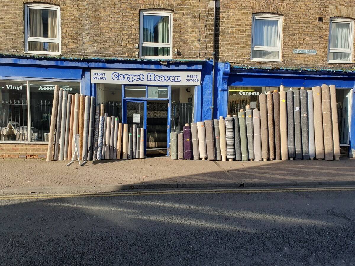 Carpet shop business for sale ramsgate, kent.