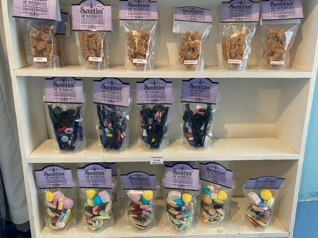 Traditional Sweet Shop serving hot and cold drinks in thriving market town location