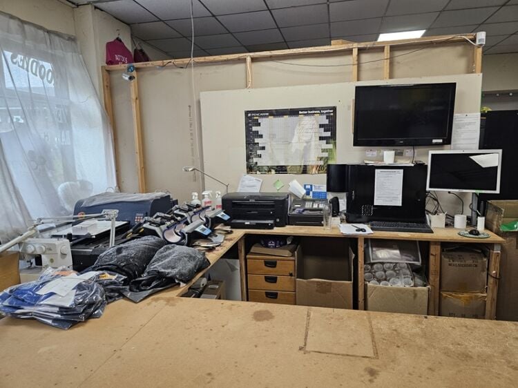 Popular & Growing Printing and Embroidery Business For Sale