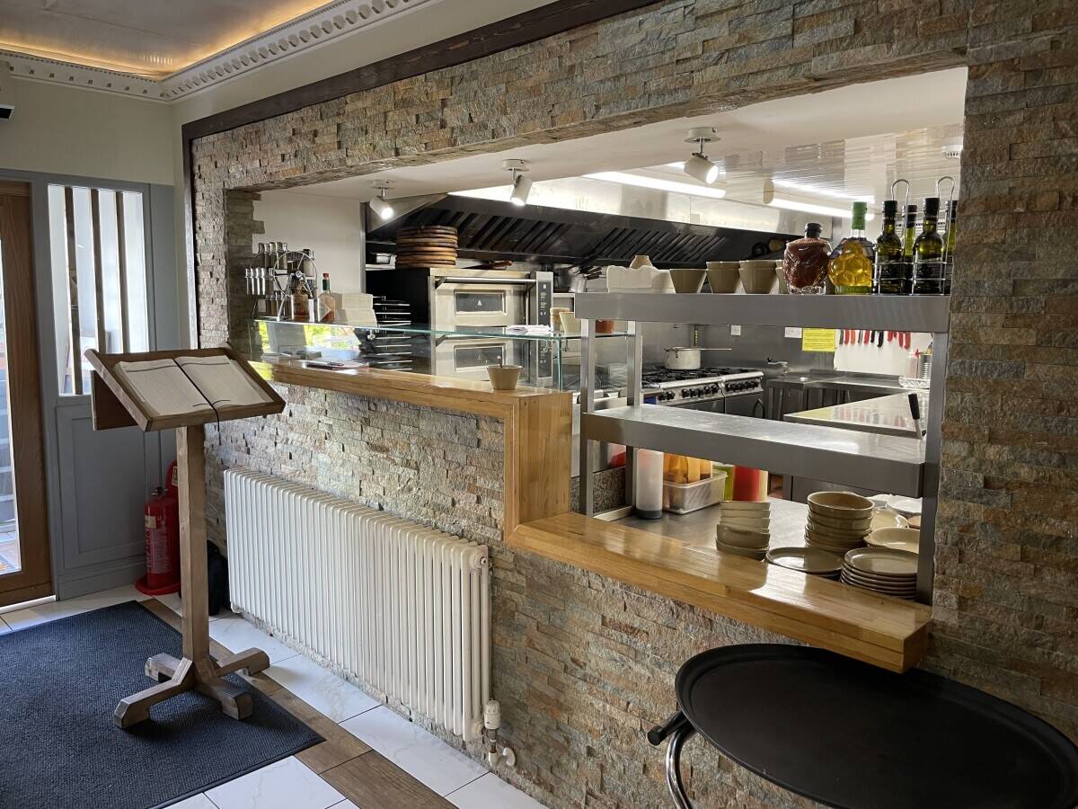 Italian Restaurant in Bathgate for sale, licensed, trading, beer garden, fully fitted