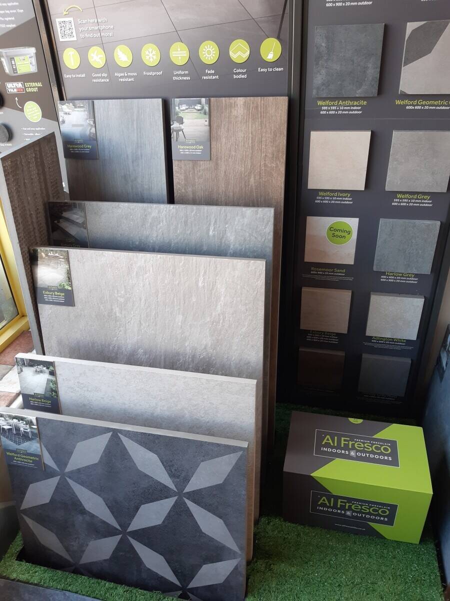 Ceramic tile showroom in Haslemere 