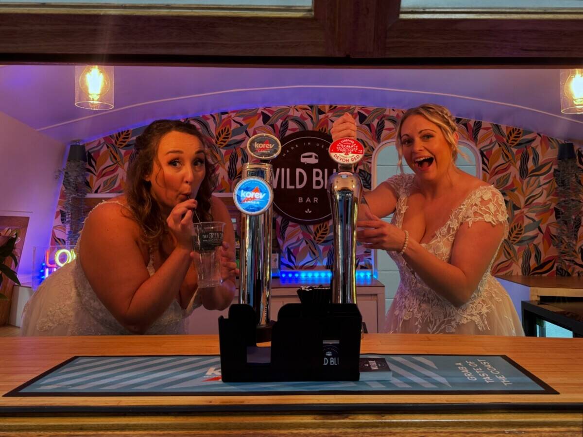Vintage Caravan Mobile Bar