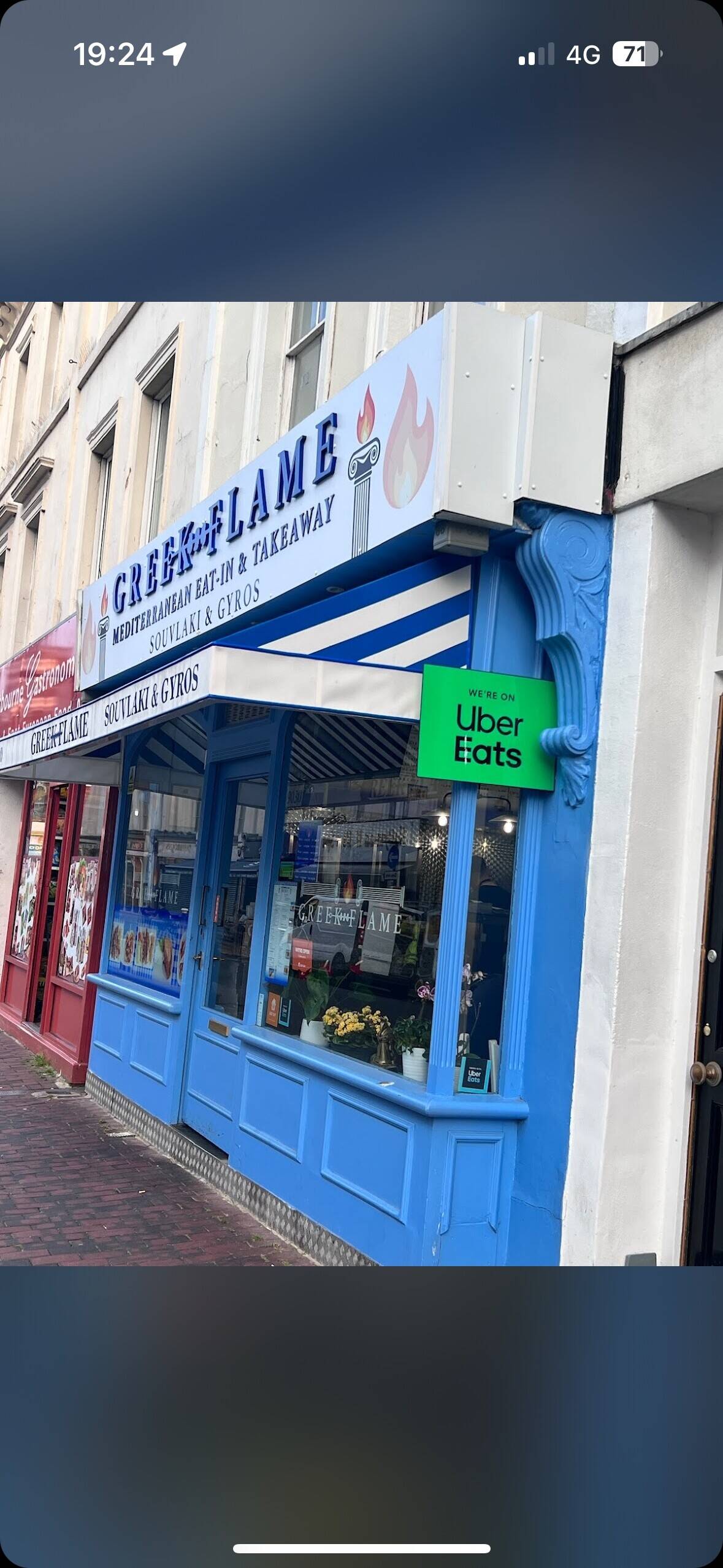 Greek restaurant for sale in Eastbourne 