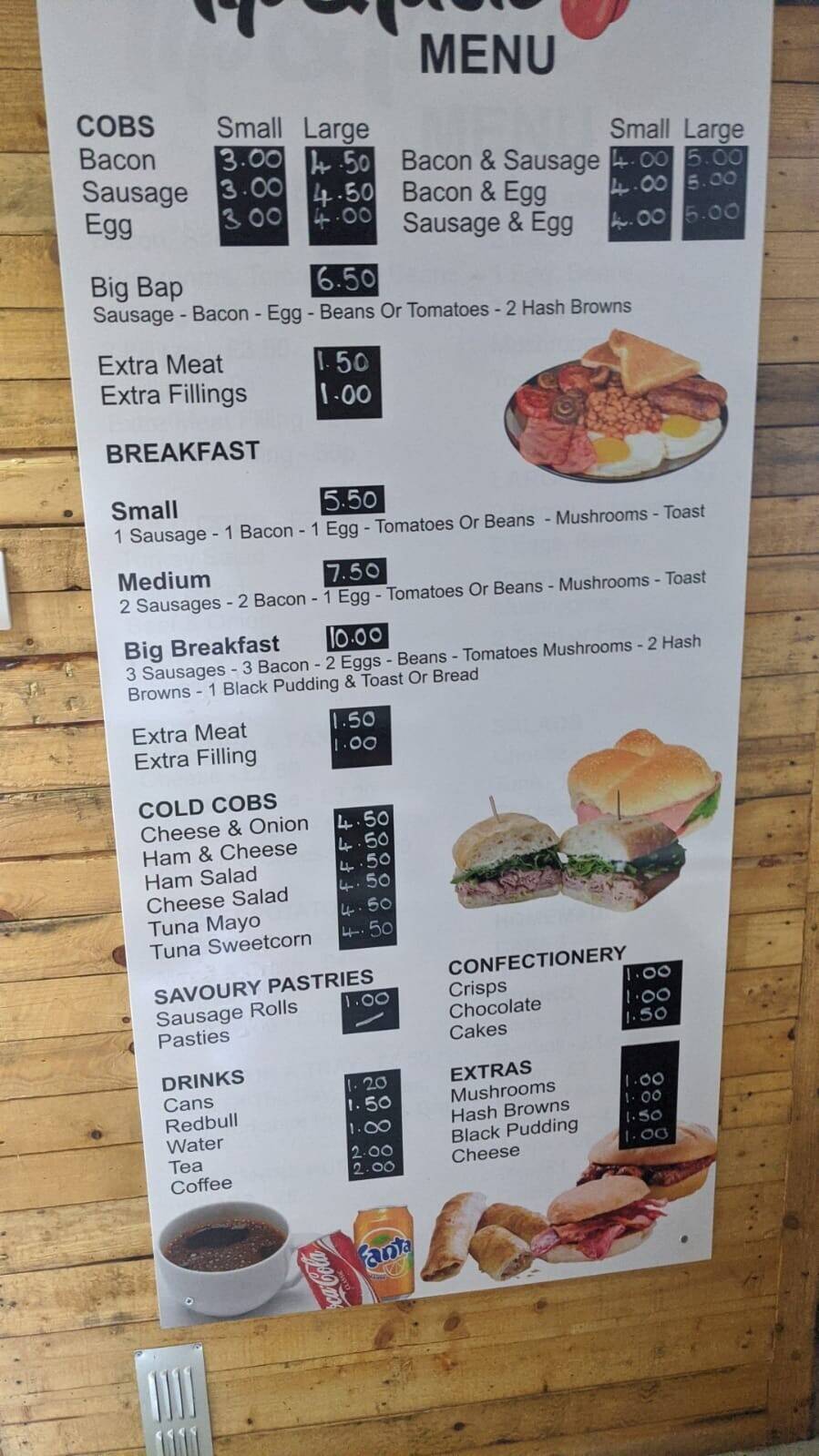 Breakfast takeaway for sale in loscoe