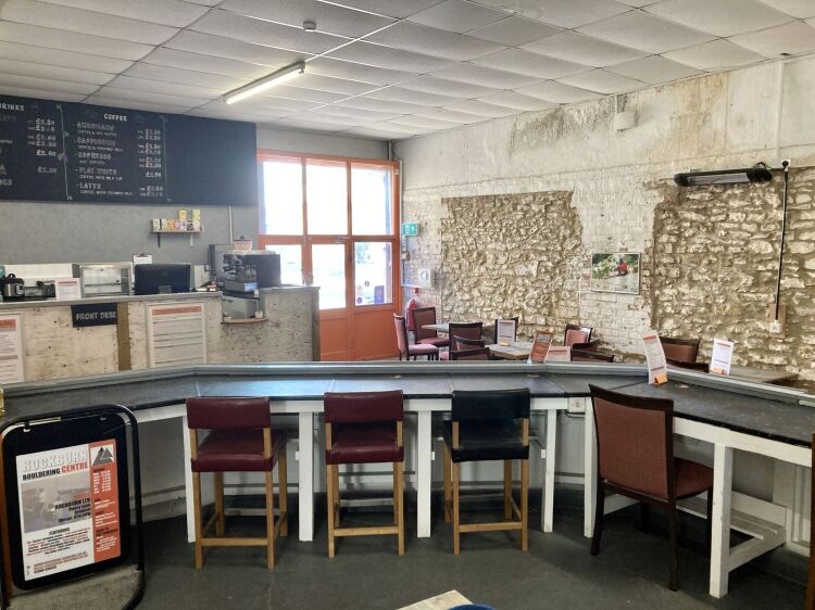 INDOOR CLIMBING/BOULDERING CENTRE with CAFÉ