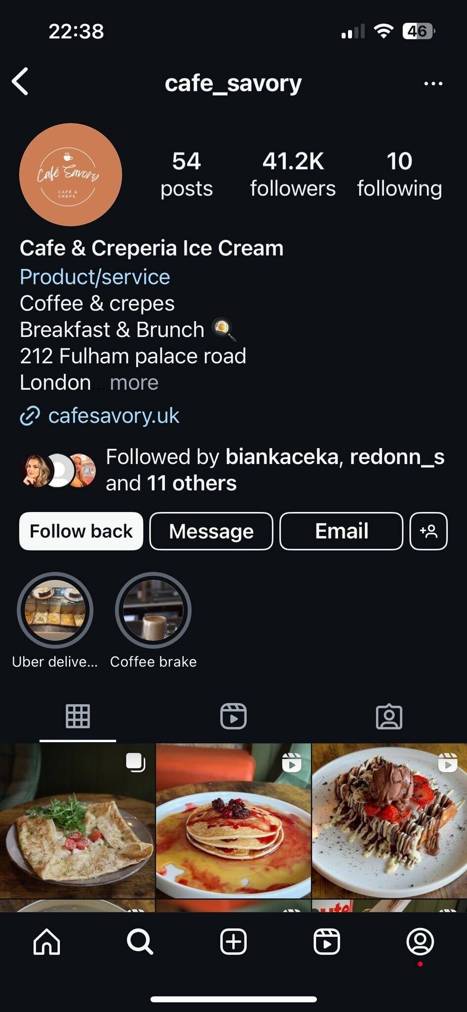 Cafe in Hammersmith for Sale