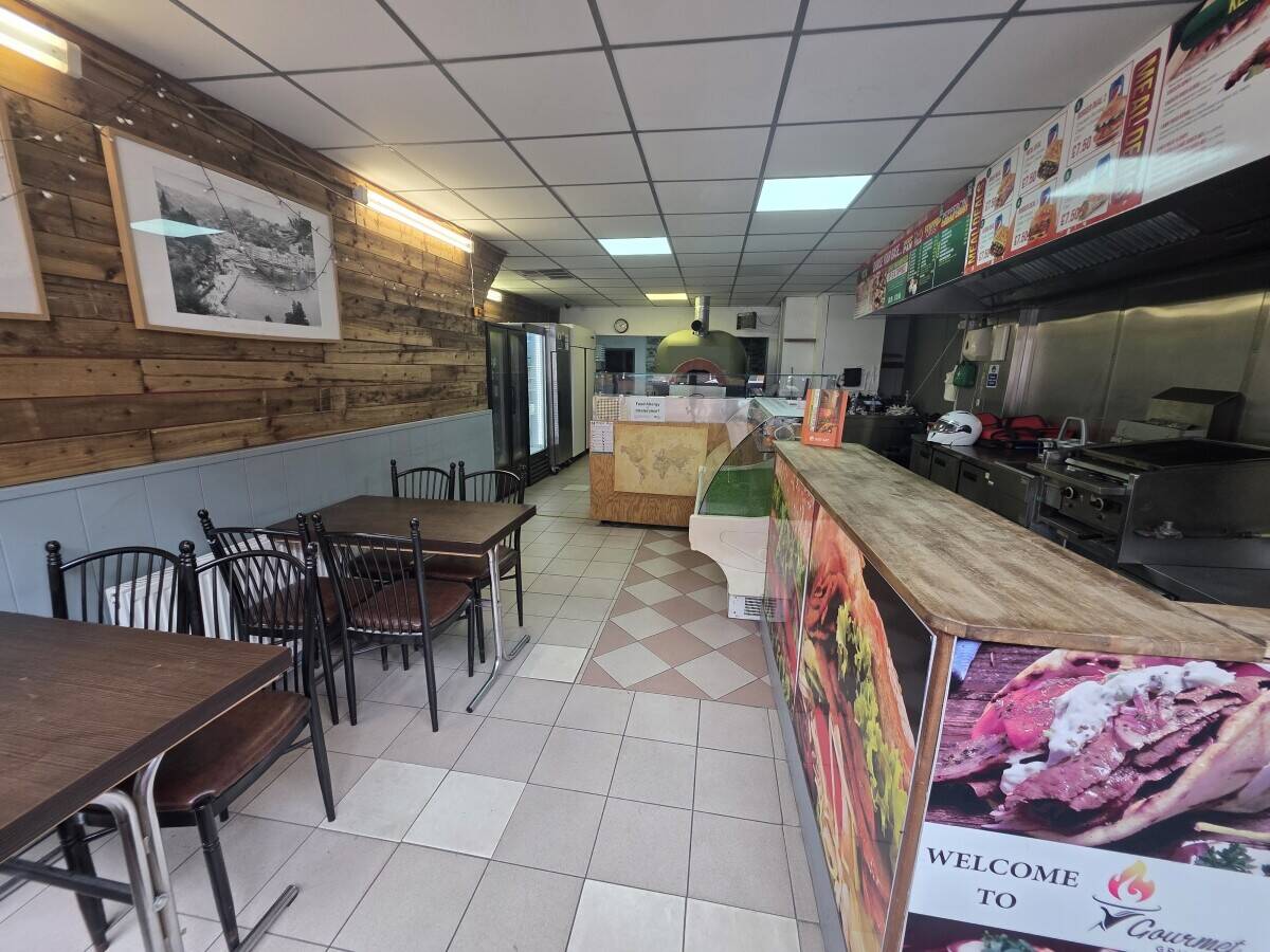 Pizza shop for sale in Portsmouth, Hampshire.