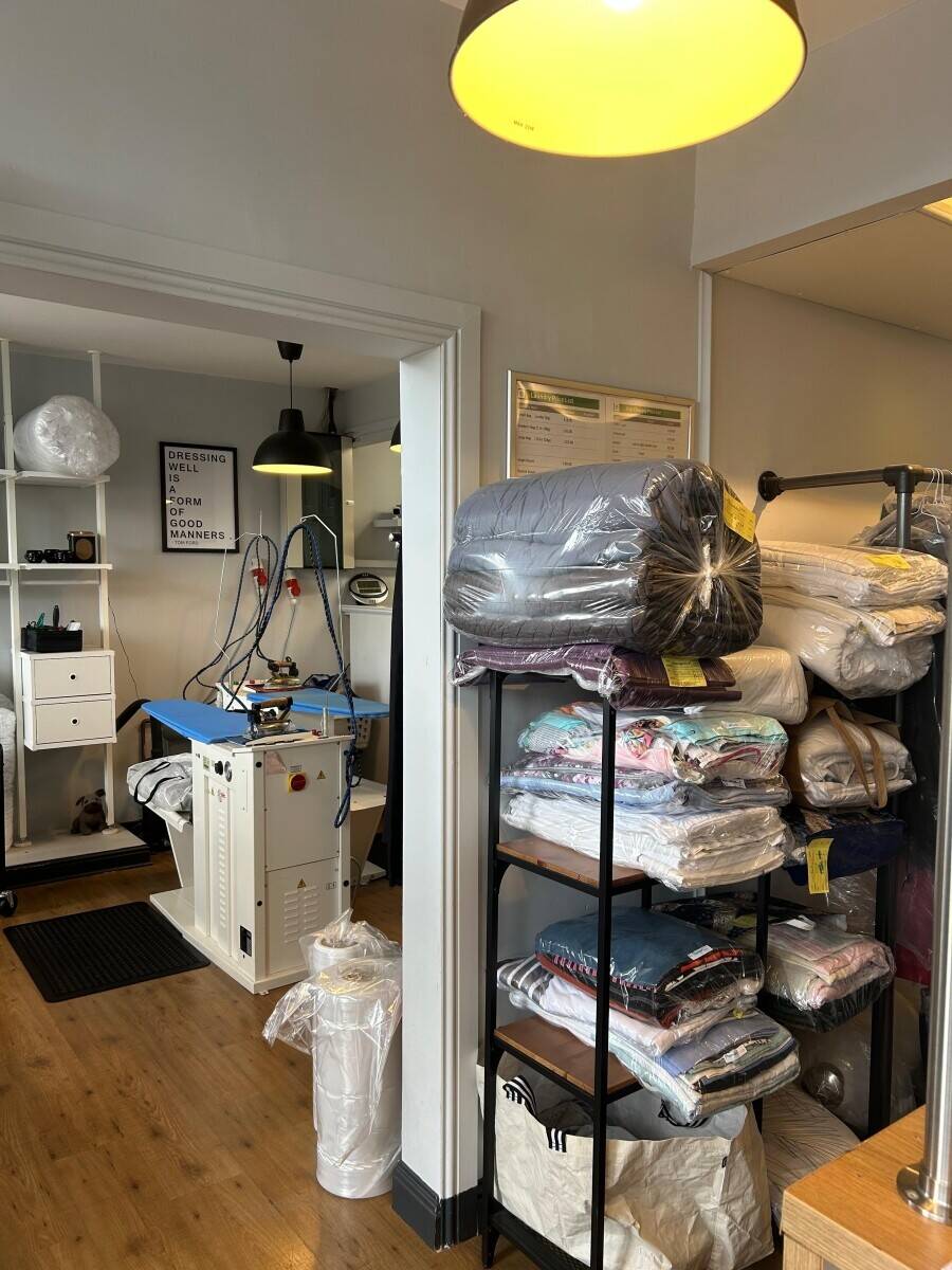 PRICE REDUCTION Busy Dry Cleaners Leasehold For Sale £68k - Well established, top reputation