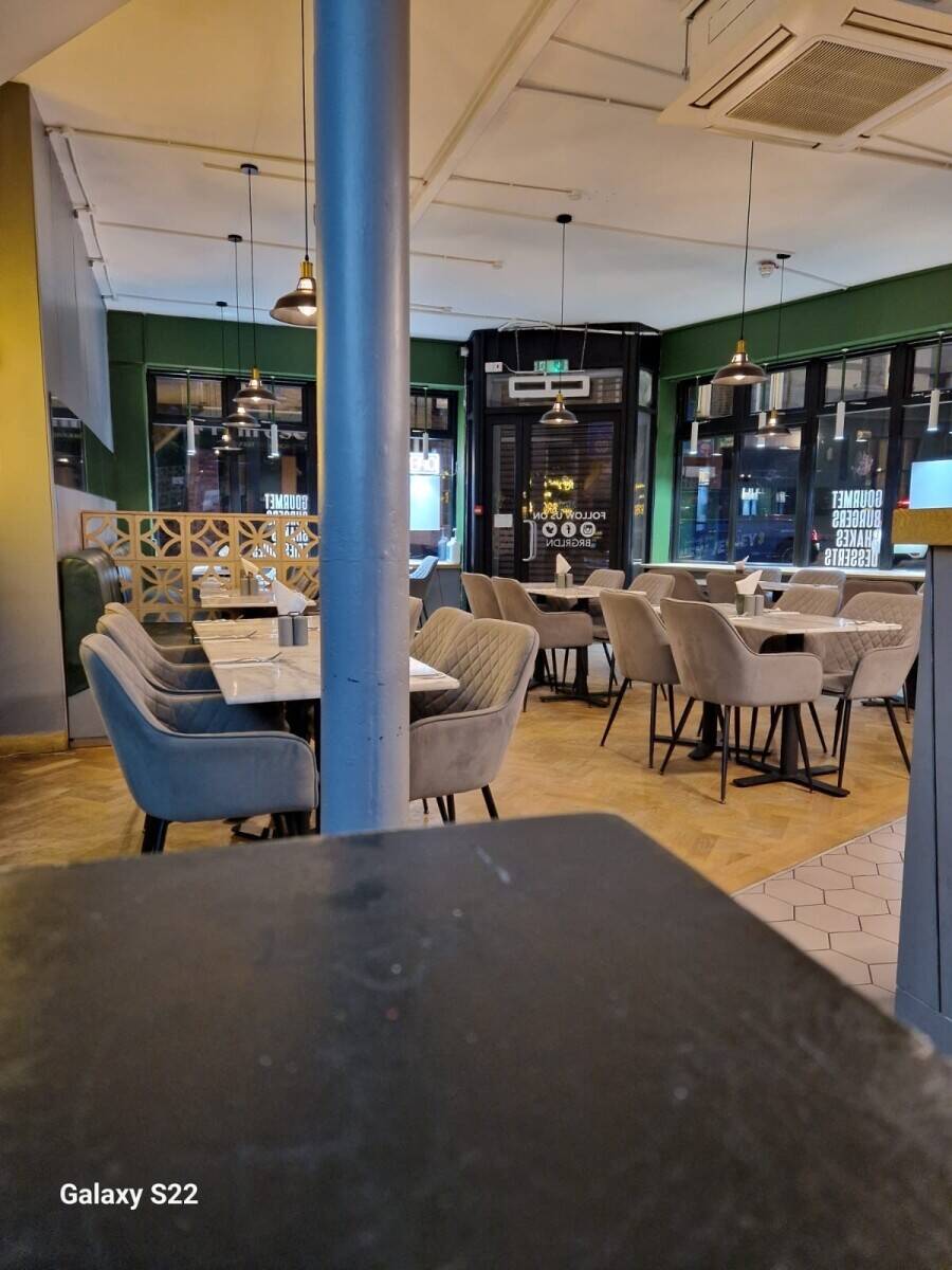 Gourmet burger restaurant near Kings Cross London