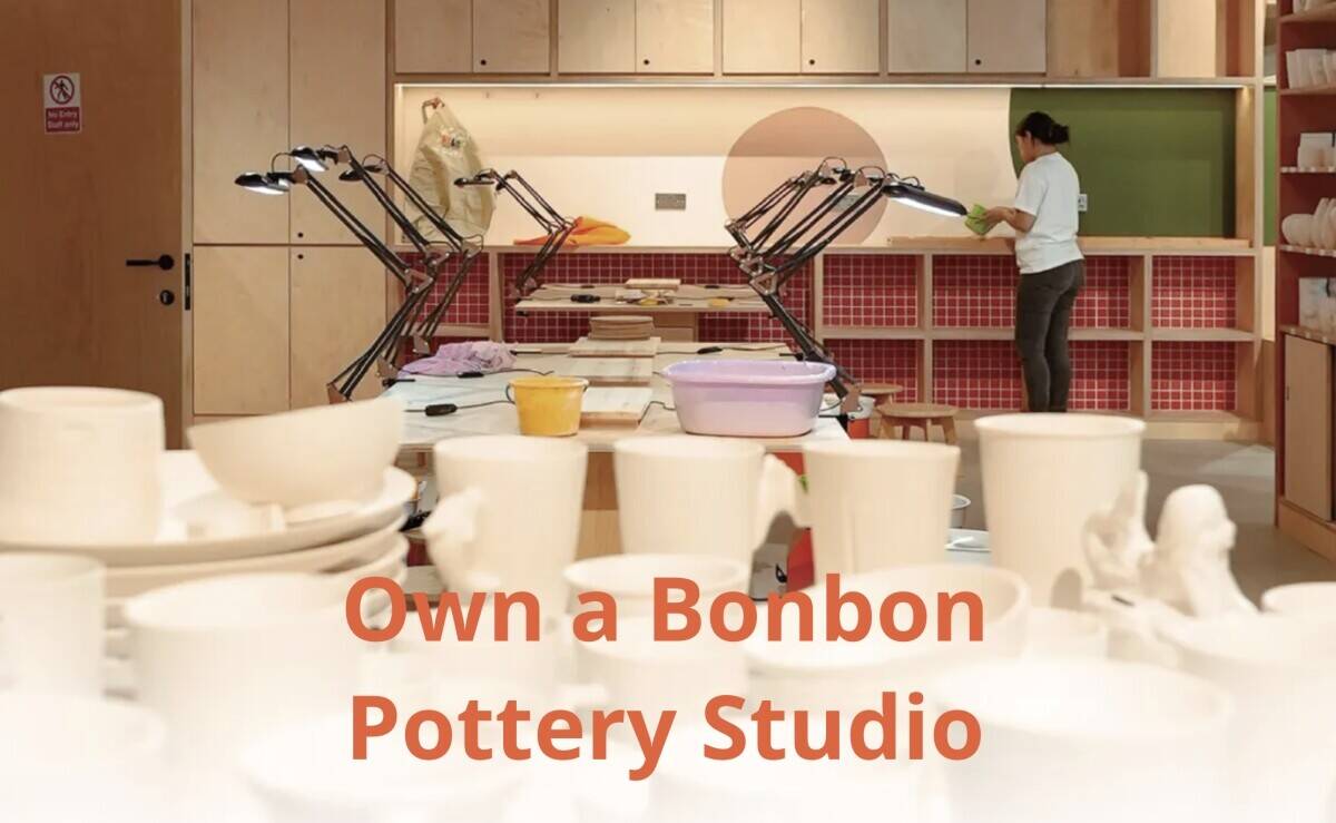 Join the Booming Creative Economy with a Bonbon Pottery Studio Franchise Photo 8