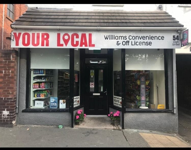 LICENSED CONVENIENCE STORE / SANDWICH BAR WINSFORD CHESHIRE
