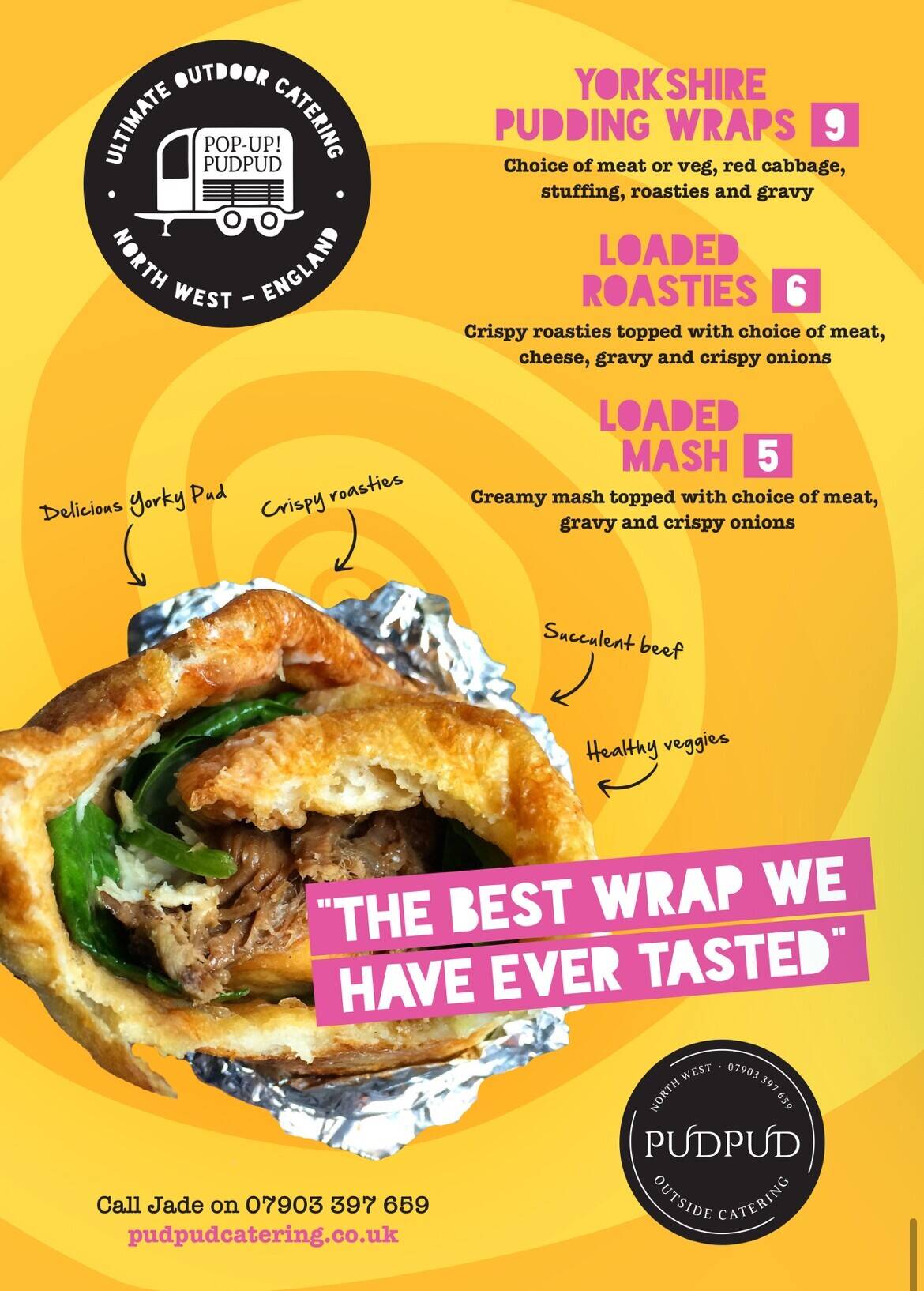 &pound;28k Net Profit | Established Street Food Trailer | Corporate & Wedding Bookings