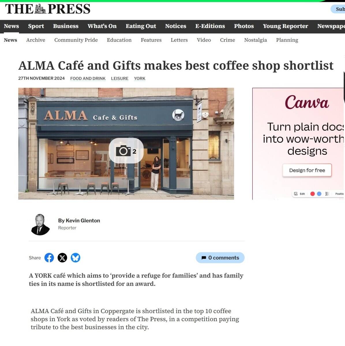 Business For sale. A very busy cafe.  Open to offers..2 floor Cafe for Sale in York City Centre Photo 9