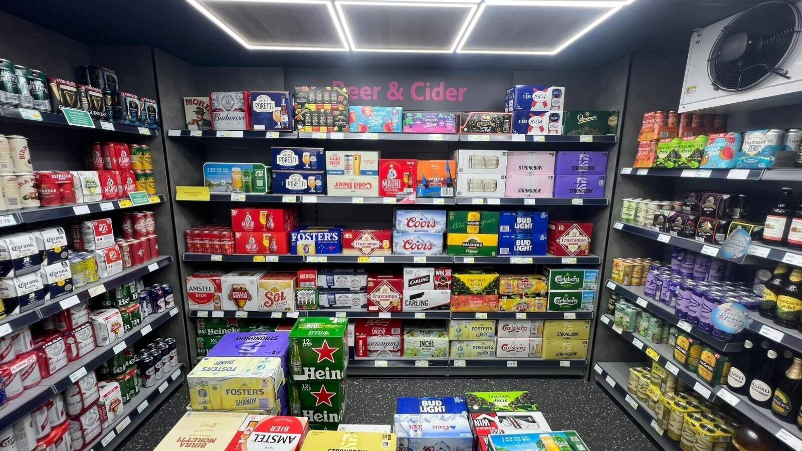 BRAND NEW BRANDED OFF - LICENSE STORE LEASE FOR SALE ONLY 28 MILES AWAY FROM LONDON