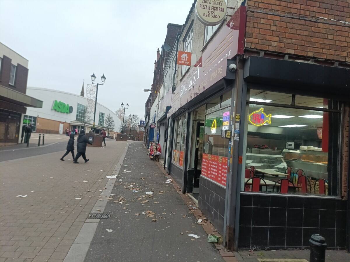 Pizza shop for sale in Darlaston 