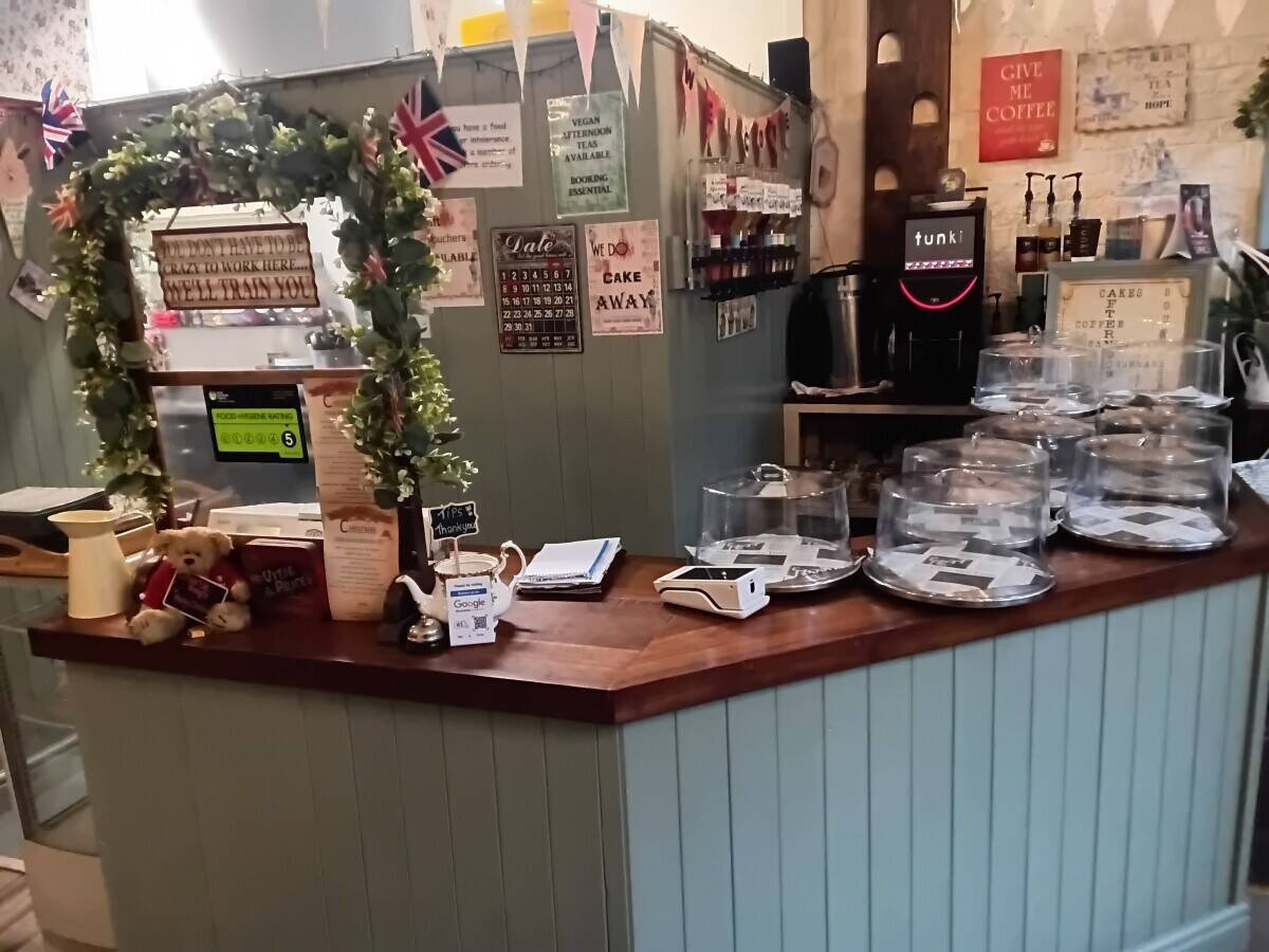 Leasehold Award Winning Vintage Tea Room Café Sandwich Dessert Tea Coffee Business Chorley For Sale Photo 9