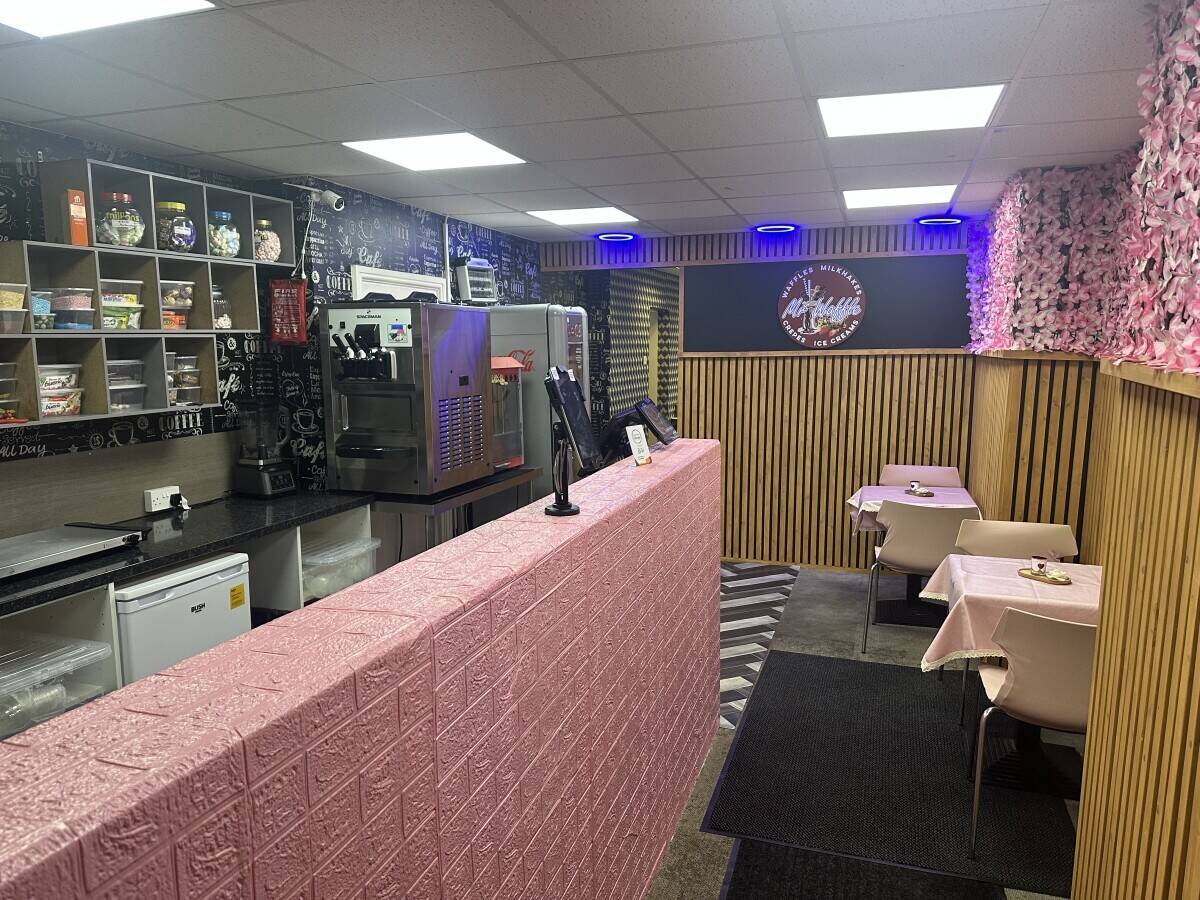 Dessert shop in Birkenhead 