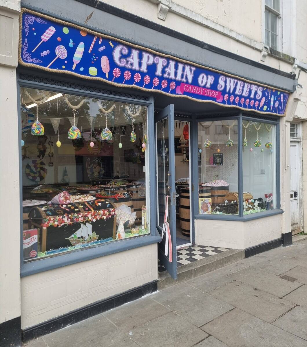 Captain of Sweets shop located in Gloucester
