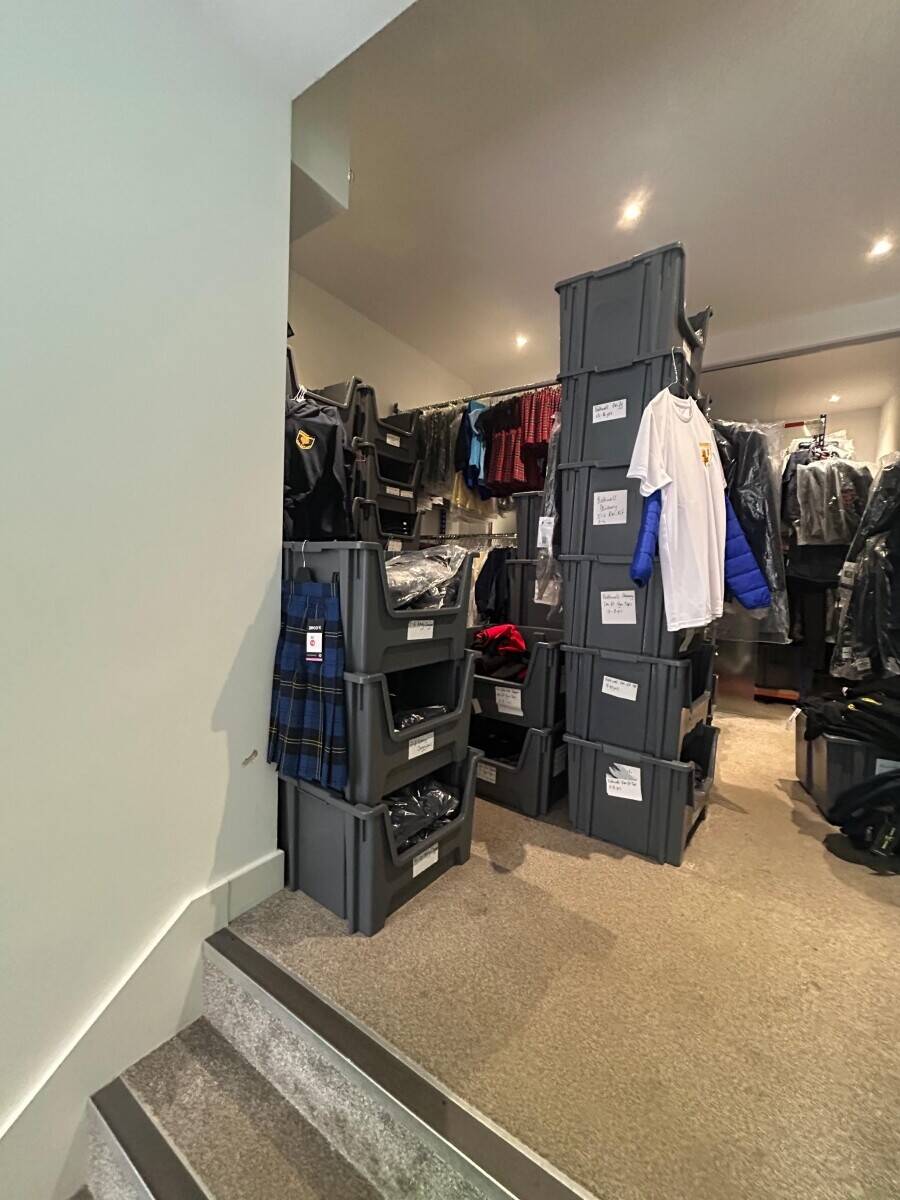 Business For Sale Frontline Schoolwear, School Uniform & Embroidery Shop, Bothwell Photo 5