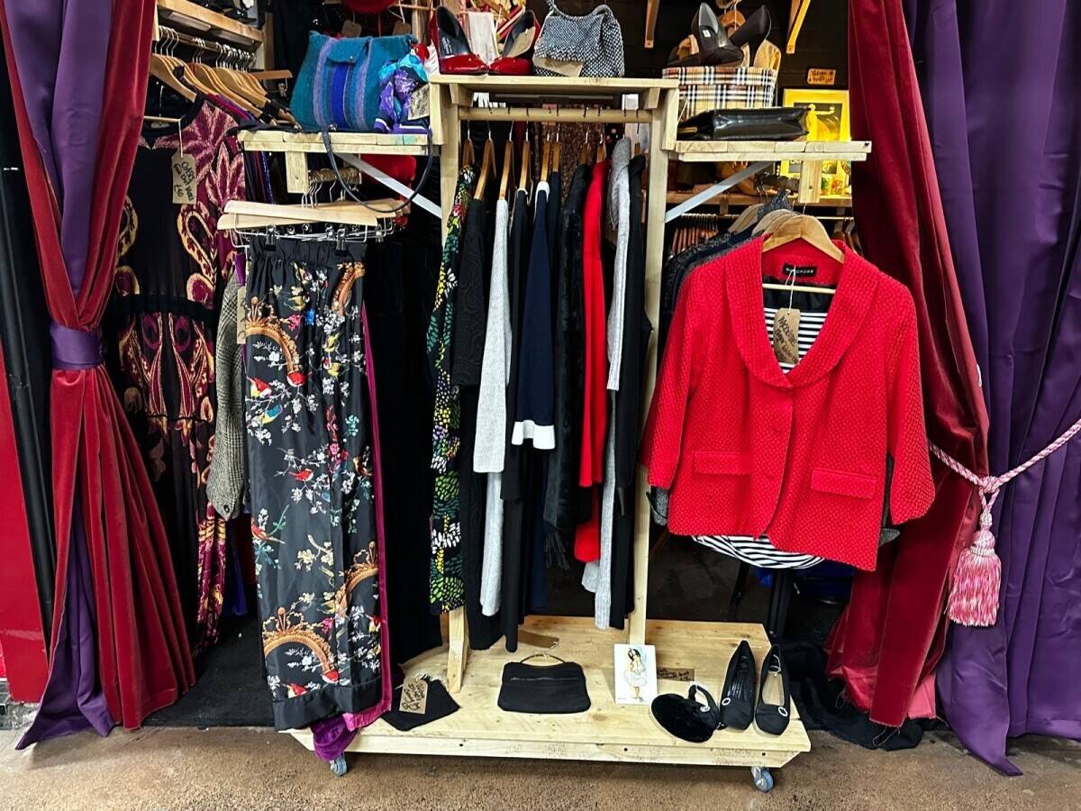 Revibe Vintage Clothing Stall – Turnkey Business for Sale (Hereford Market)