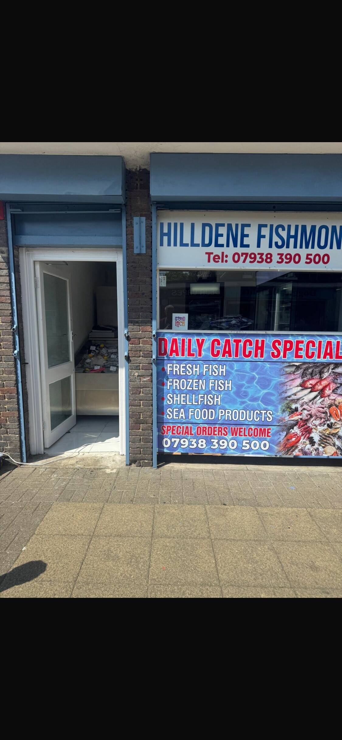 Fishmonger in Harold Hill