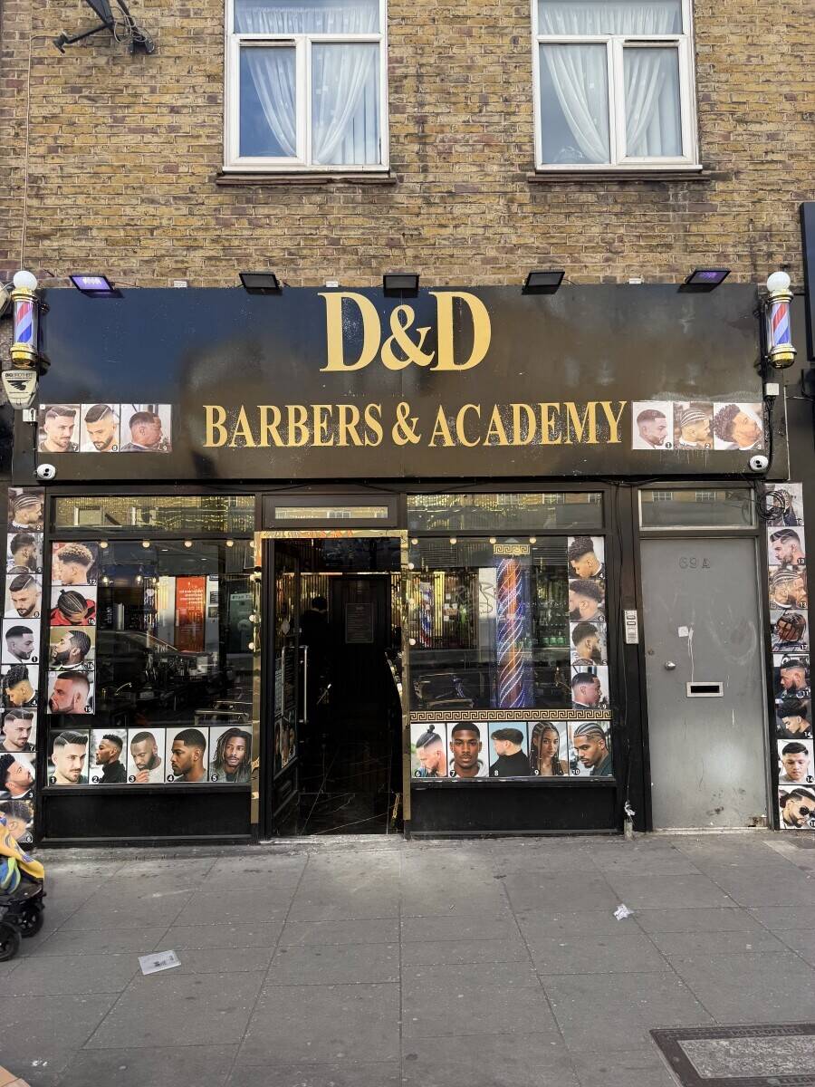 Afro carribean and Asian Turkish style luxury barber shop and academy 