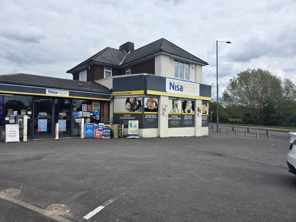 NIsa in Birmingham with lots of parking on a busy main road with potential to increase hours & sales