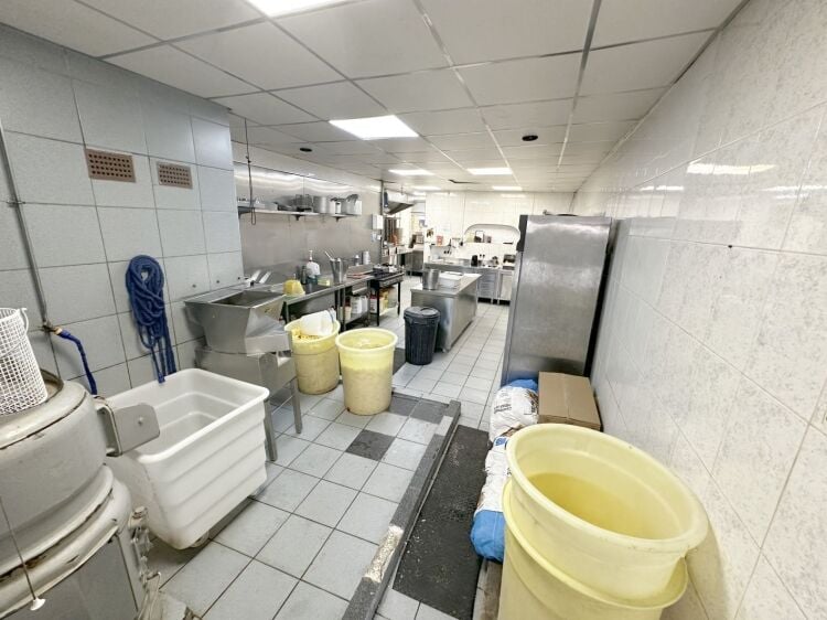 Modern attractive fish & chip takeaway with no deliveries within a highly populated residential catchment area in Staffordshire.