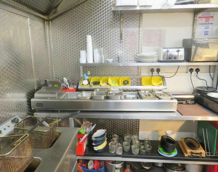 Well established cafe trading from 8.00 am to 2.30 pm serving heavily populated catchment area