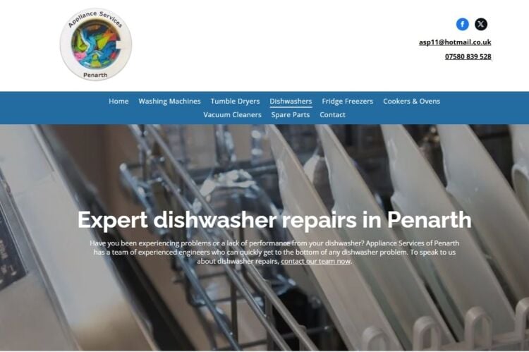 Relocatable Domestic Appliance Repairs Business