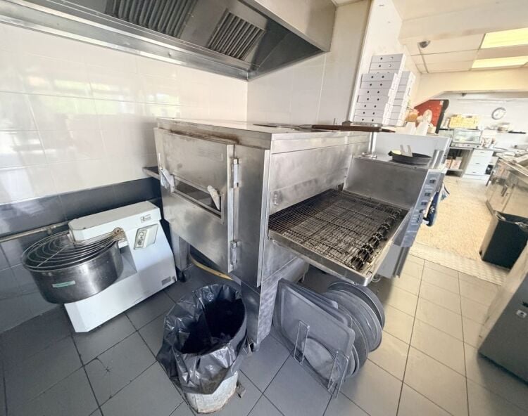 High turnover freehold fish & chip/hot food shop with large 3 bedroom flat